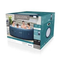 Bestway Saluspa Milan Airjet Plus Inflatable Hot Tub With App Control 4-6 Person Shop