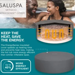 Bestway Saluspa Monaco Energysense Smart Signature Airjet Inflatable Hot Tub With App-Control 5-7 Person Online