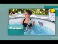 Bestway Saluspa Soothing Alternating Multi-Color Led Waterfall Compatible With Spas Outlet