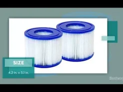 Bestway Saluspa Type Vi Filter Cartridge, 2-Pack Discount