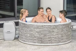 Bestway Saluspa Vancouver Airjet Plus Inflatable Hot Tub With App Control 3-5 Person Hot