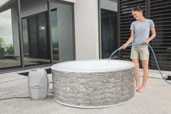 Bestway Saluspa Vancouver Airjet Plus Inflatable Hot Tub With App Control 3-5 Person Hot