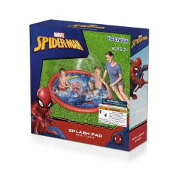 Bestway Spider-Man 65 Child Lawn Sprinkler Splash Pad, Ages 2+ Flash Sale